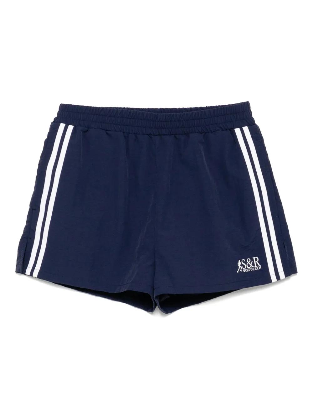 【関税込み】Sporty & Rich レッド Health Club ショートパンツ Sporty & Richのレッド Health Club ショートパンツがセール中