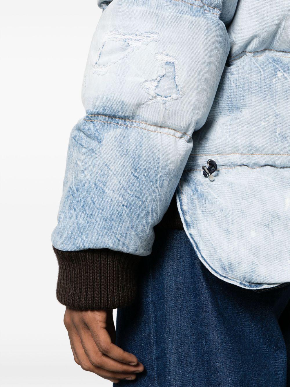 Dsquared2 padded hotsell denim jacket