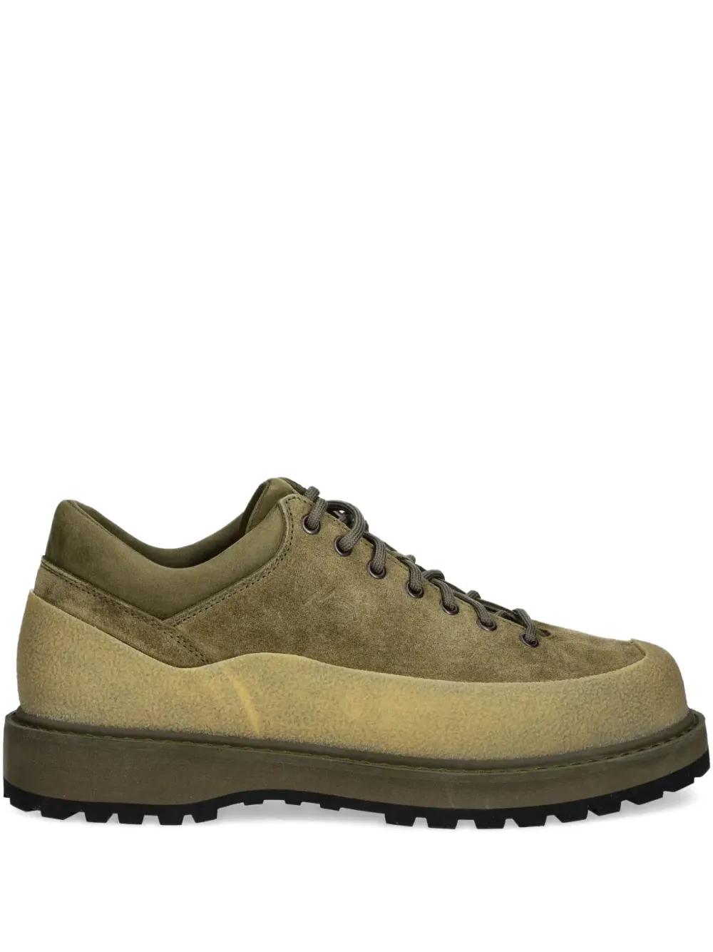 Diemme Grappa Green \u0026 Purple Suede Hiking Sneaker – Halo Shoes