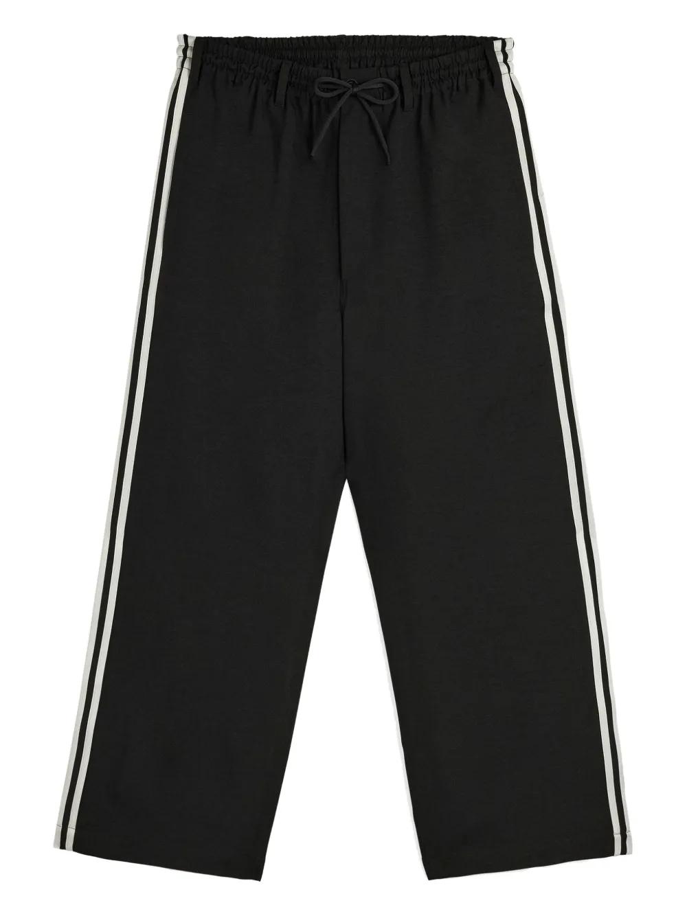 y3さま◎twill wide trousers ADIDAS ORIGINALS + Y-3 twill wide-leg pants | NET-A-PORTER