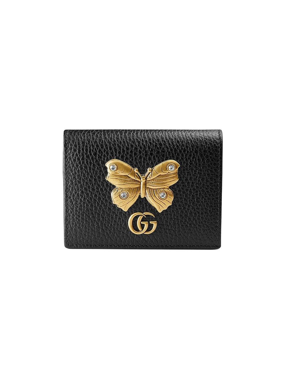 butterfly gucci wallet