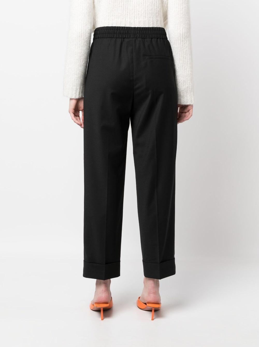 Filippa K Relaxed-fit Wool Trousers in Black | Lyst