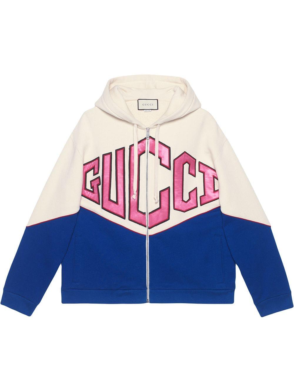 Gucci zip up hoodie sale
