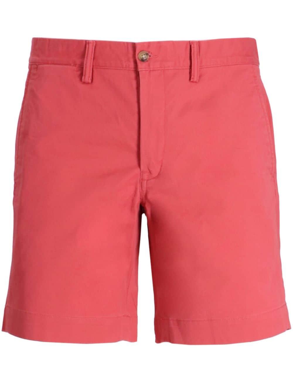 Polo Ralph Lauren Cotton Blend Straight Fit Chino Shorts in Red for Men Lyst UK
