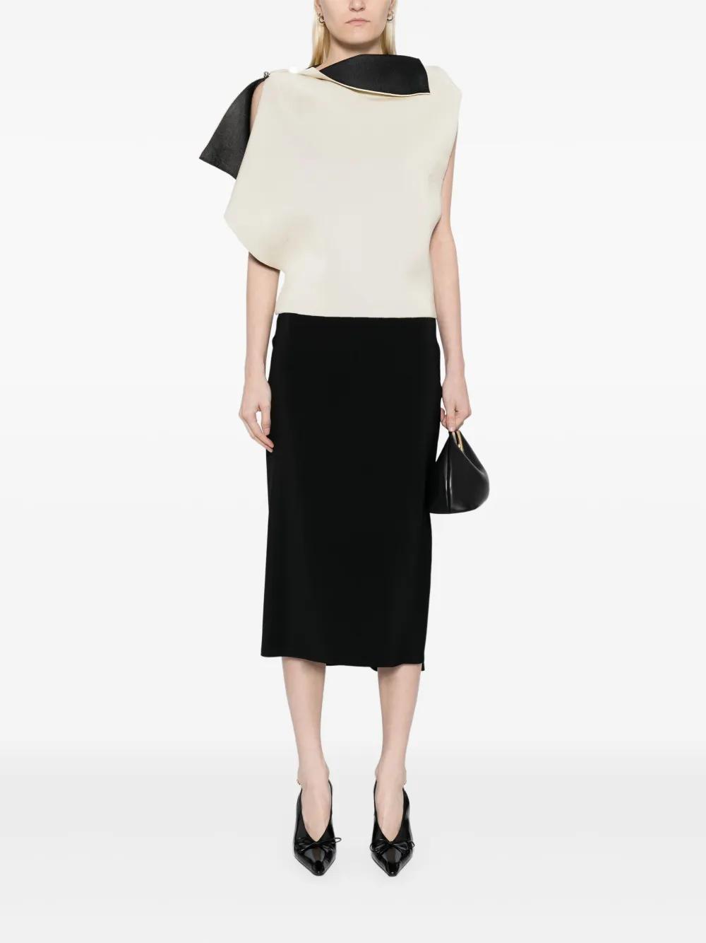 【関税＆送料込み】Jacquemus Black 'La Jupe Sablier' Skirt Jacquemus La Jupe Sablier Skirt in Black | Lyst