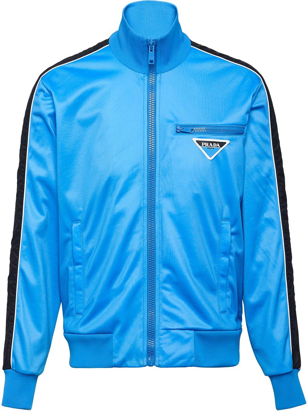prada blue jacket
