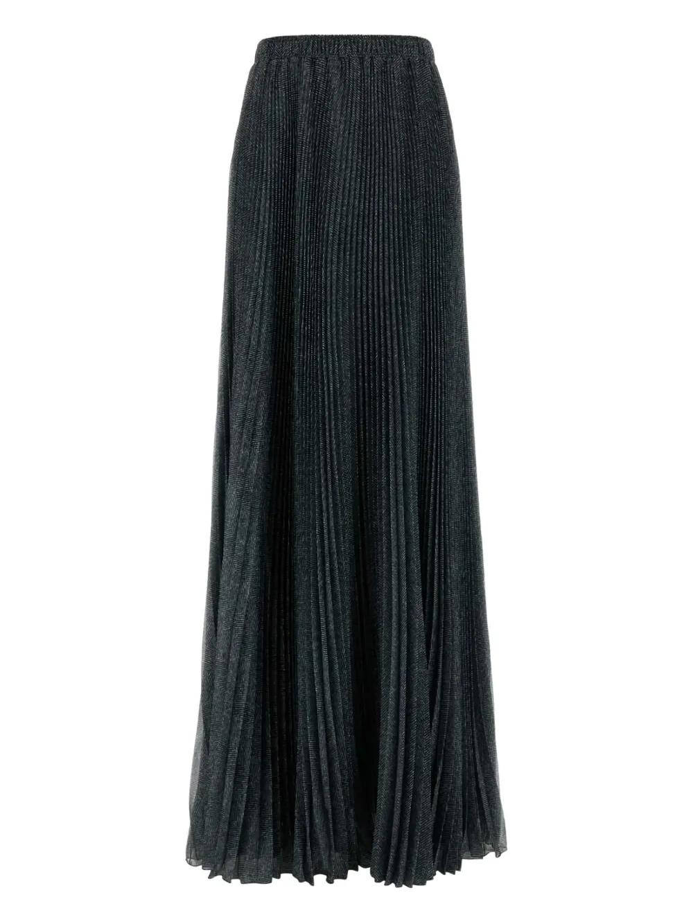 【関税込み】ERMANNO SCERVINO PLEATED LONGUETTE SKIRT Ermanno Scervino Pleated Longuette Skirt | ShopSimon