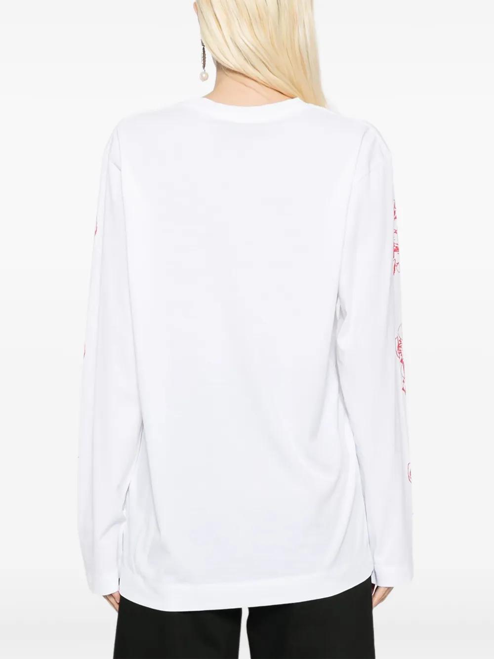 Simone Rocha Neiglegee プリント Tシャツ Simone Rocha Neiglegee プリント Tシャツ | ホワイト | FARFETCH JP