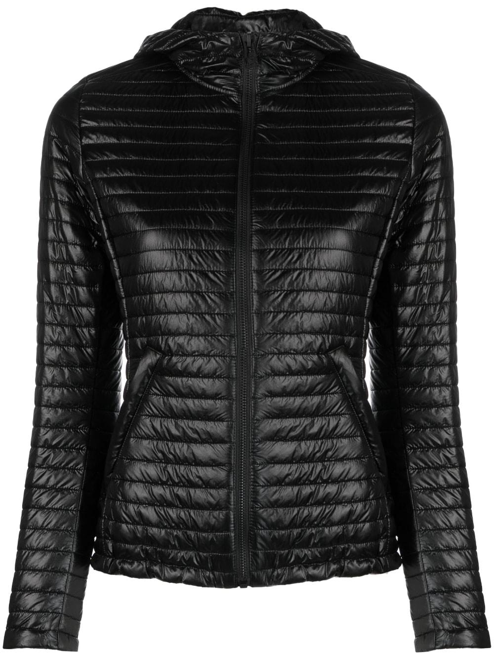 Colmar Padded-design Hooded Jacket in Black | Lyst