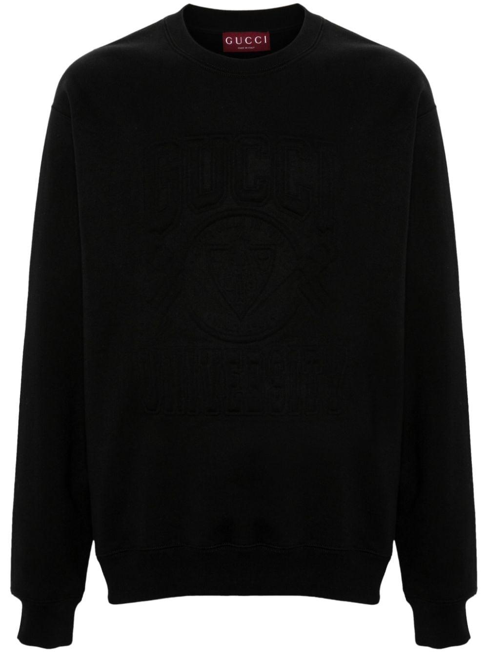 Embossed Jersey Sweatshirt