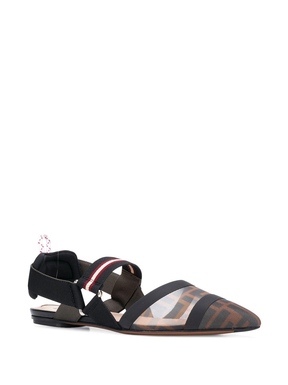 fendi colibri flat