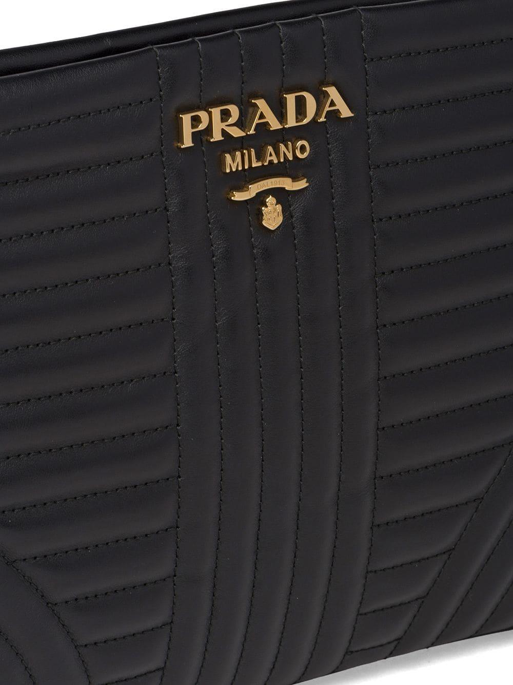 prada diagramme clutch