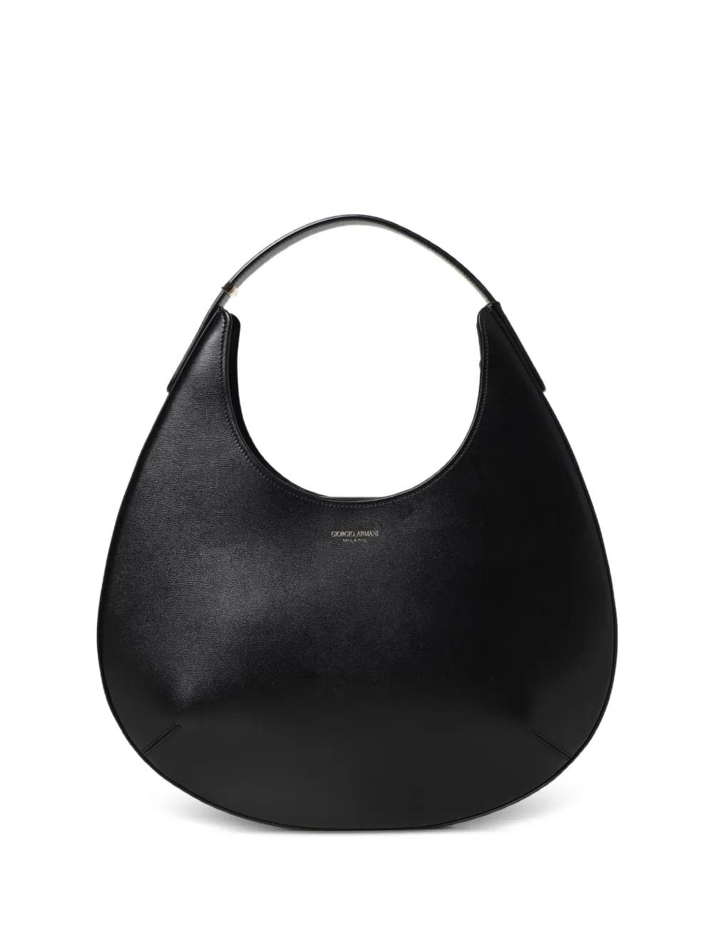レディース GIORGIO ARMANI パテントレザー ショルダーバッグ エナメル 