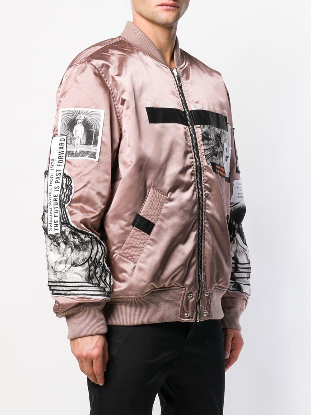 diesel pink jacket