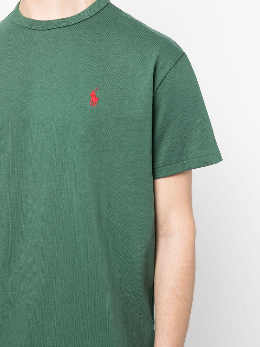 Polo Ralph Lauren Logo Embroidered T-shirt - Farfetch