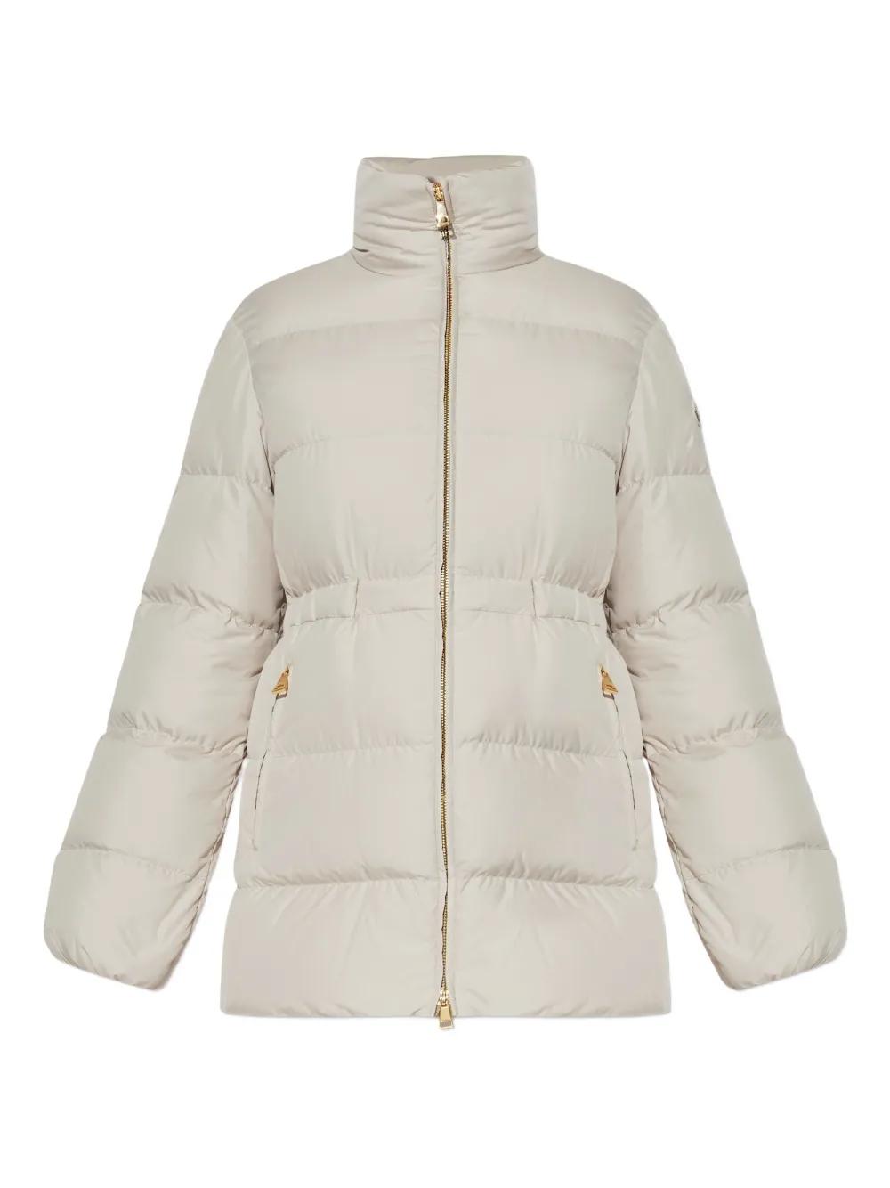 Abbadia Off White Daunenjacke GrÃ¼n Damen-Jacken Von Moncler In