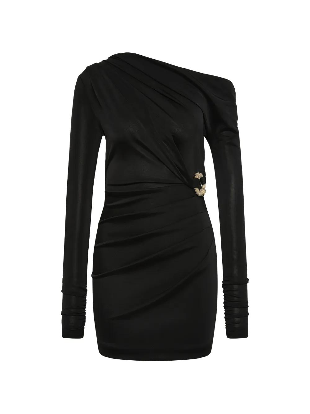 Designer Black Long Sleeve One Shoulder Dresses for Women - Up to 76% off |  Lyst