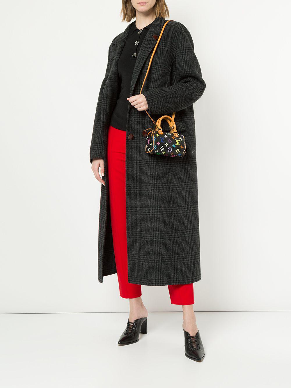 Louis Vuitton Women's Black Mini Speedy 2way Bag
