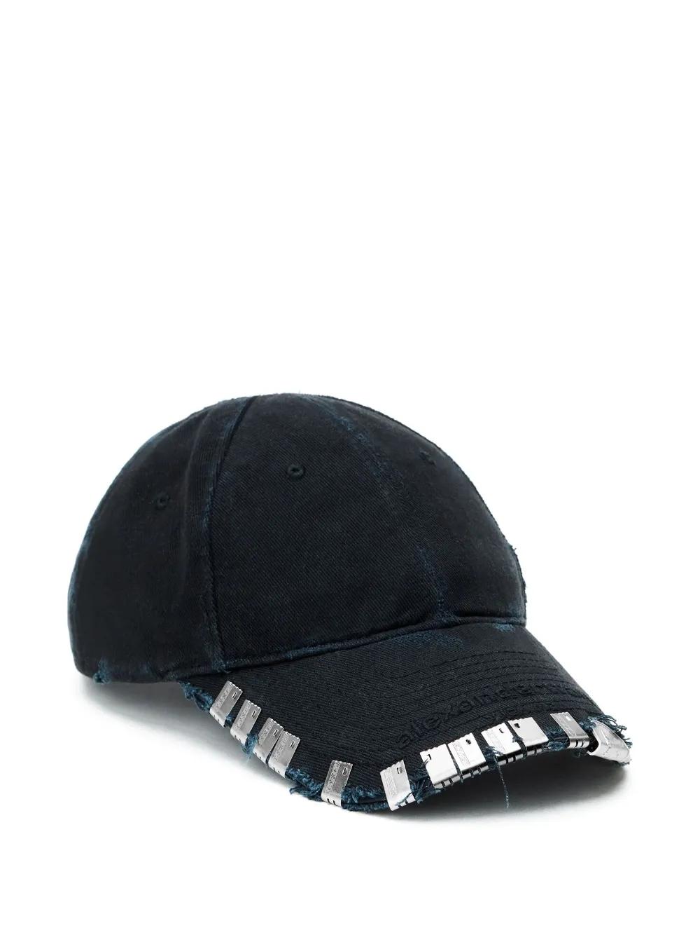 ハット ALEXANDER WANG Woman Hat Sky Blue 1KC1259091 444 LUISAVIAROMA Alexander Wang LOGO COTTON DENIM BUCKET HAT 295.00