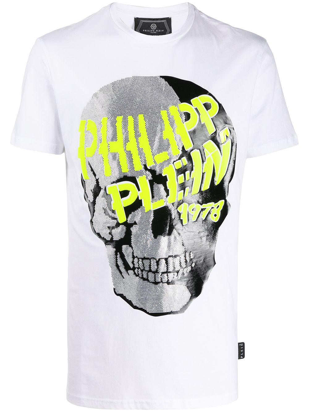Philipp Plein Rhinestone Skull T-shirt for Men - Lyst