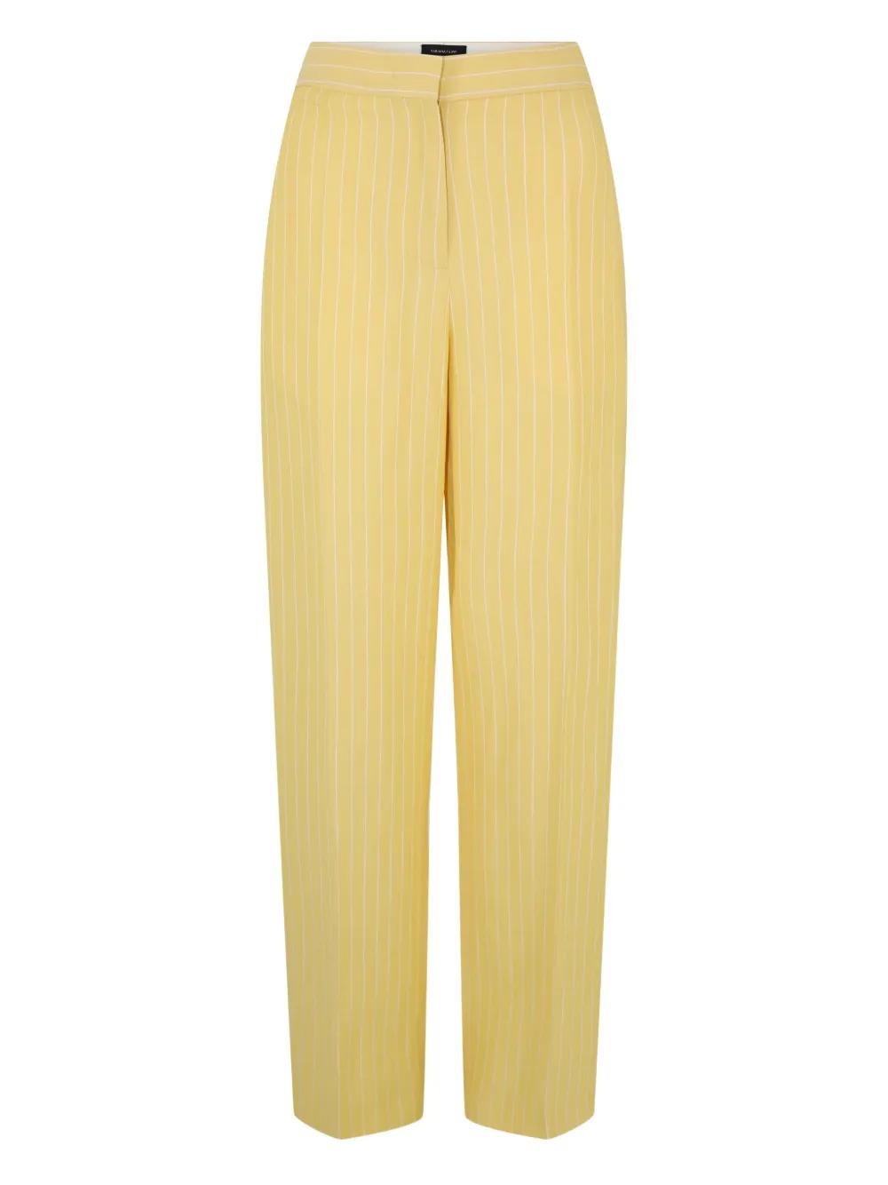 パンツ FABIANA FILIPPI Fabiana Filippi Trousers Yellow Fabiana Filippi straight-leg Trousers | Yellow | FARFETCH BH