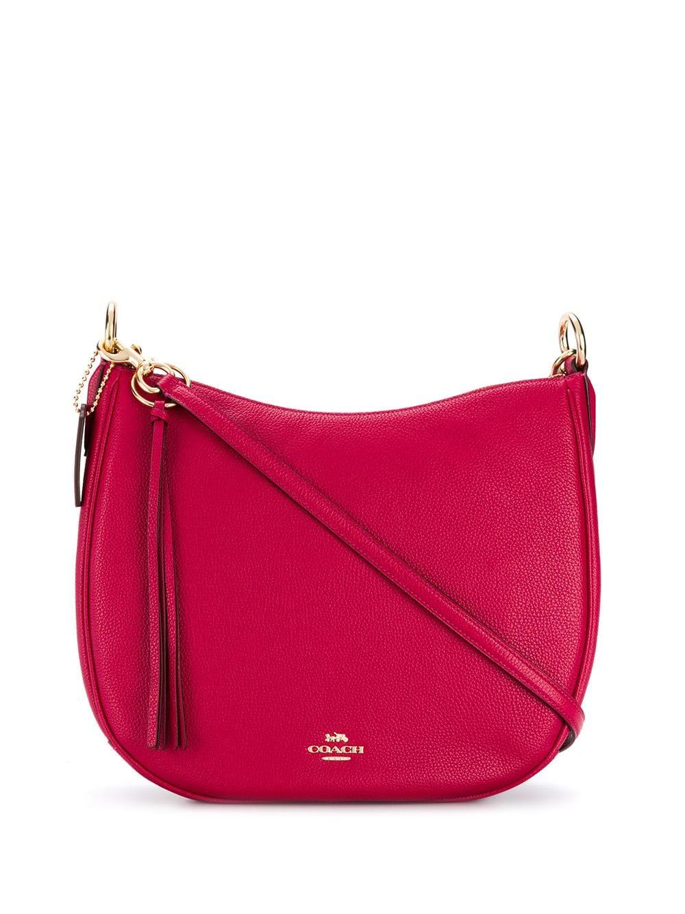 COACH Leather Sutton Hobo Shoulder Bag in Pink - Lyst