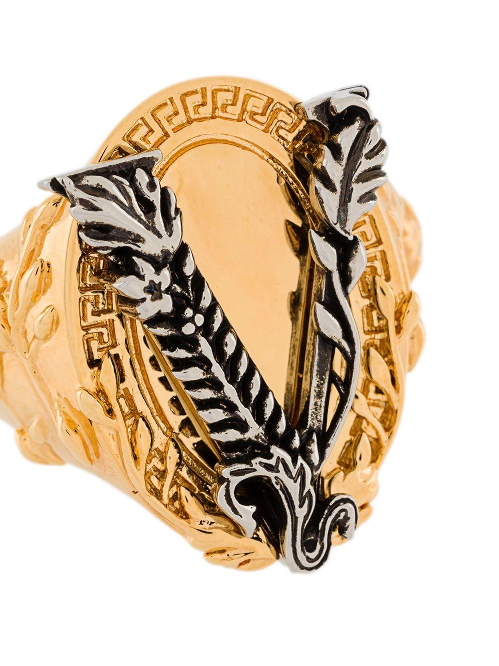 Versace V-barocco Ring for Men | Lyst Versace V-barocco Ring for Men | Lyst