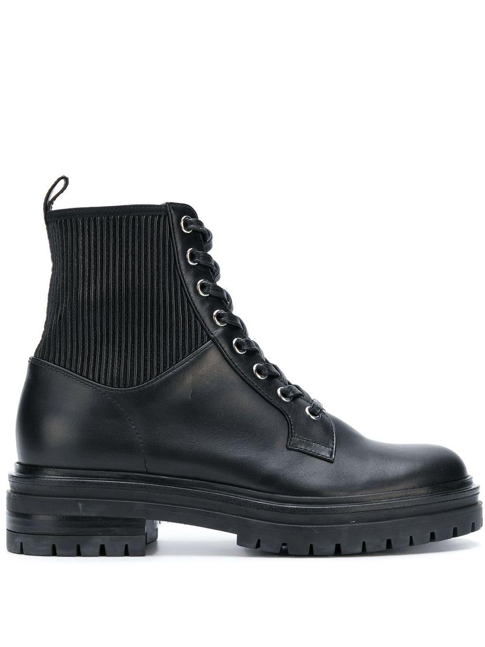 Gianvito rossi combat boots hot sale