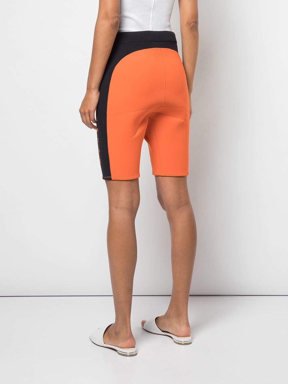 Ambush Synthetic Twotone Cycling Shorts in Orange Lyst
