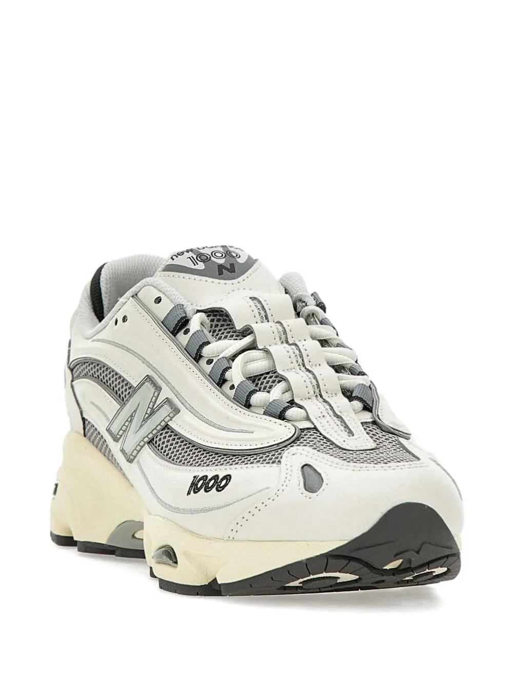 New Balance M1000 Sneakers in White | Lyst