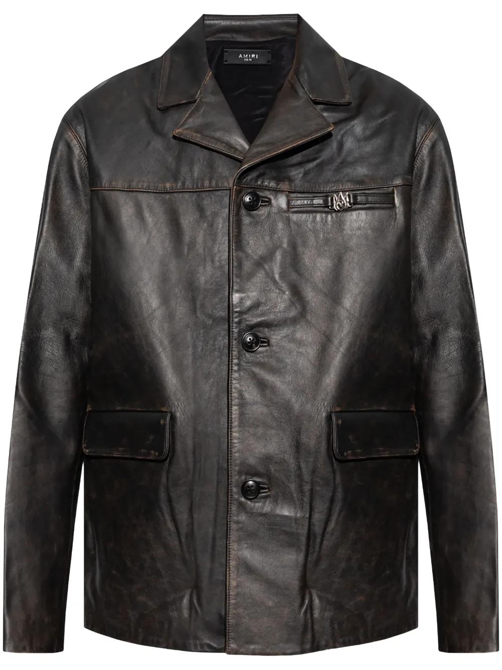 メンズ Amiri レザージャケットが¥124,400〜 | Lyst