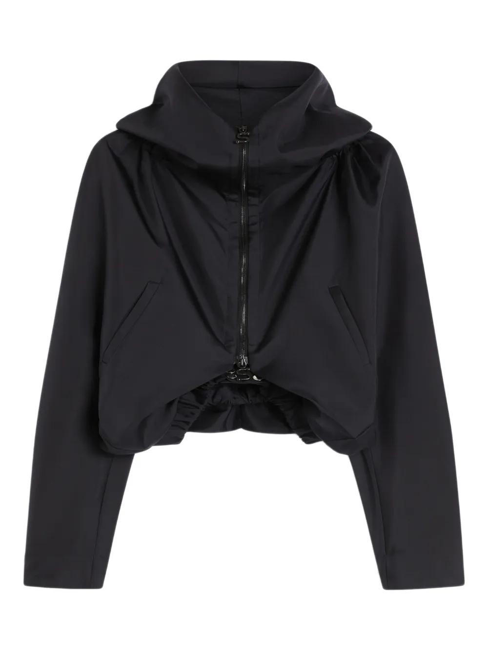 ジャケット SPORTMAX CASUAL JACKETS NERO Short padded bomber jacket, black | Sportmax