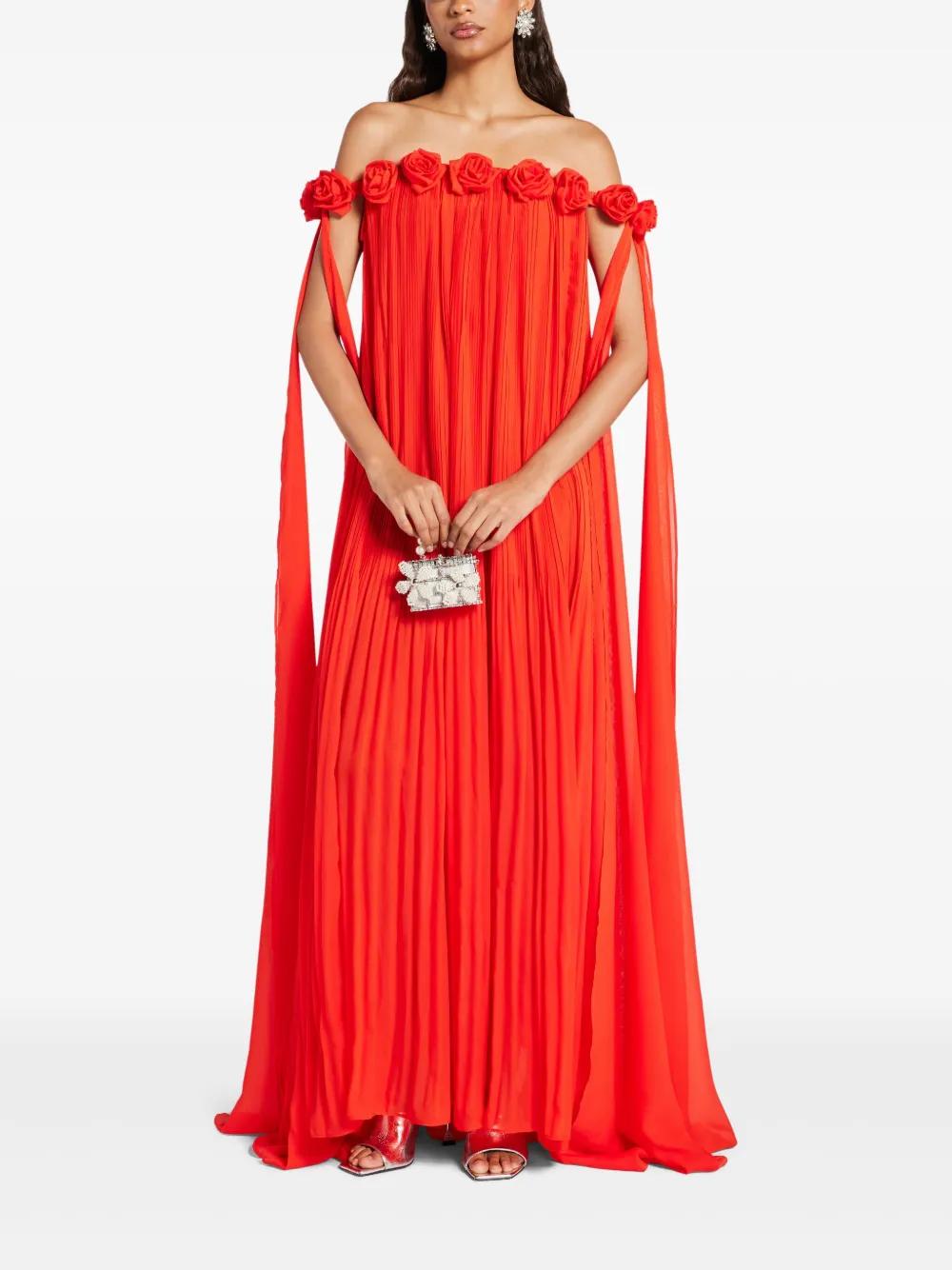 leo lin camilla draped dress LEO LIN Camilla Draped Dress