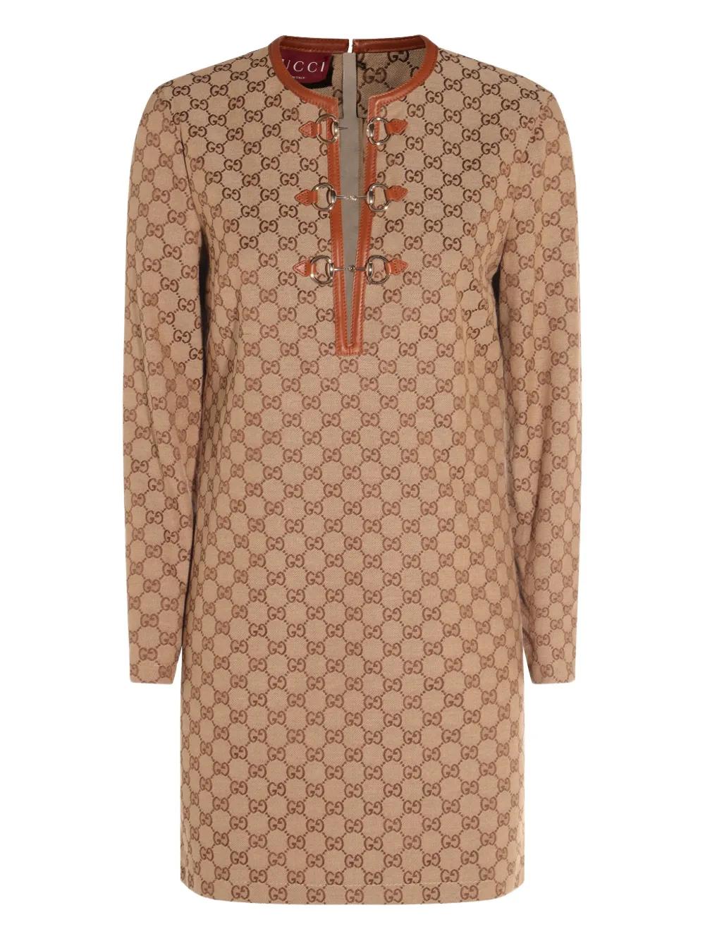 ワンピース GUCCI FW23 Black crepe mini dress (759278Z8BMY 1043) Gucci Black Crepe Mini Dress (GUCCI/ワンピース) 759278 Z8BMY