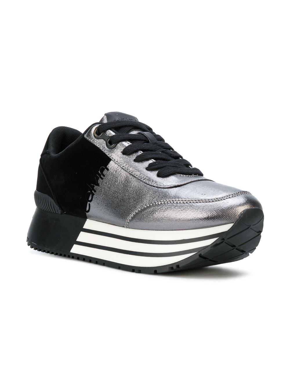 calvin klein sneakers grey