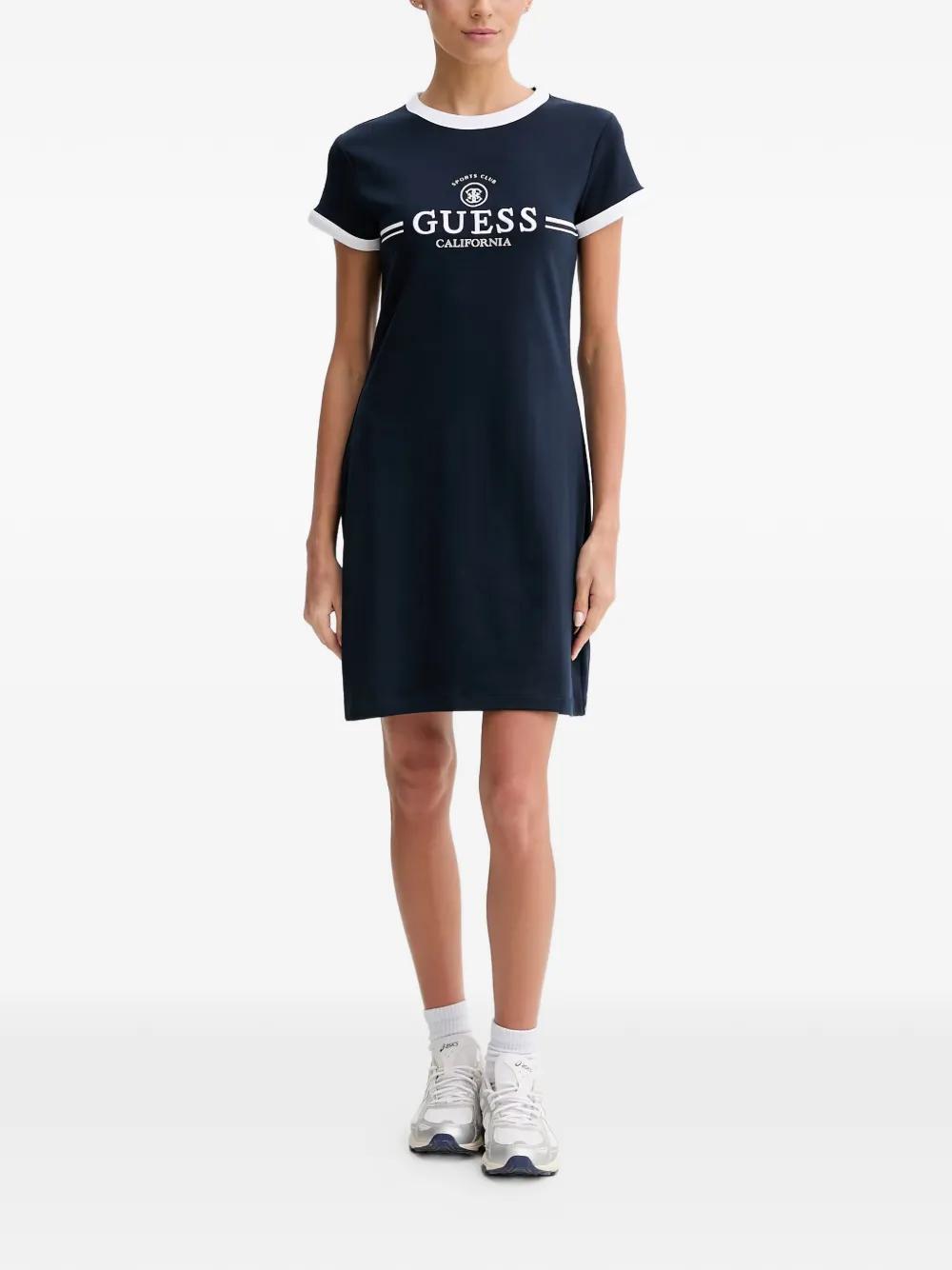 Blue Guess Dresses for Women | Lyst