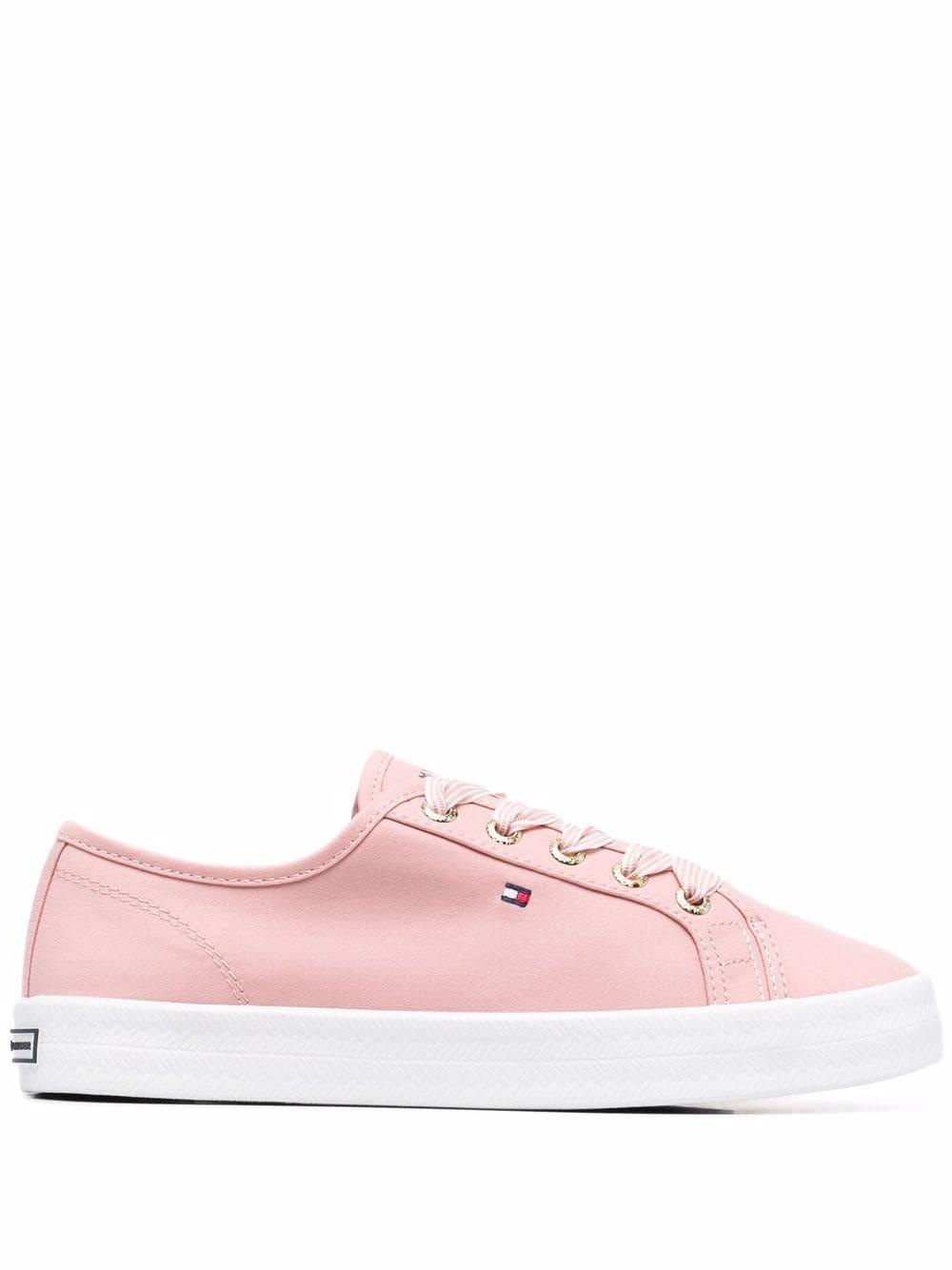 Tommy Hilfiger Essential Nautical Sneakers in Pink - Lyst