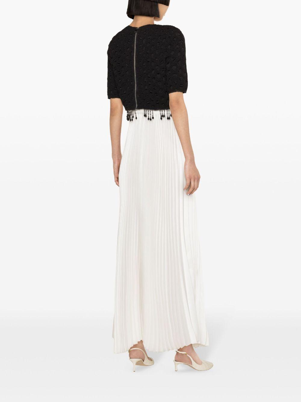 STYLAND straight long skirt - Black