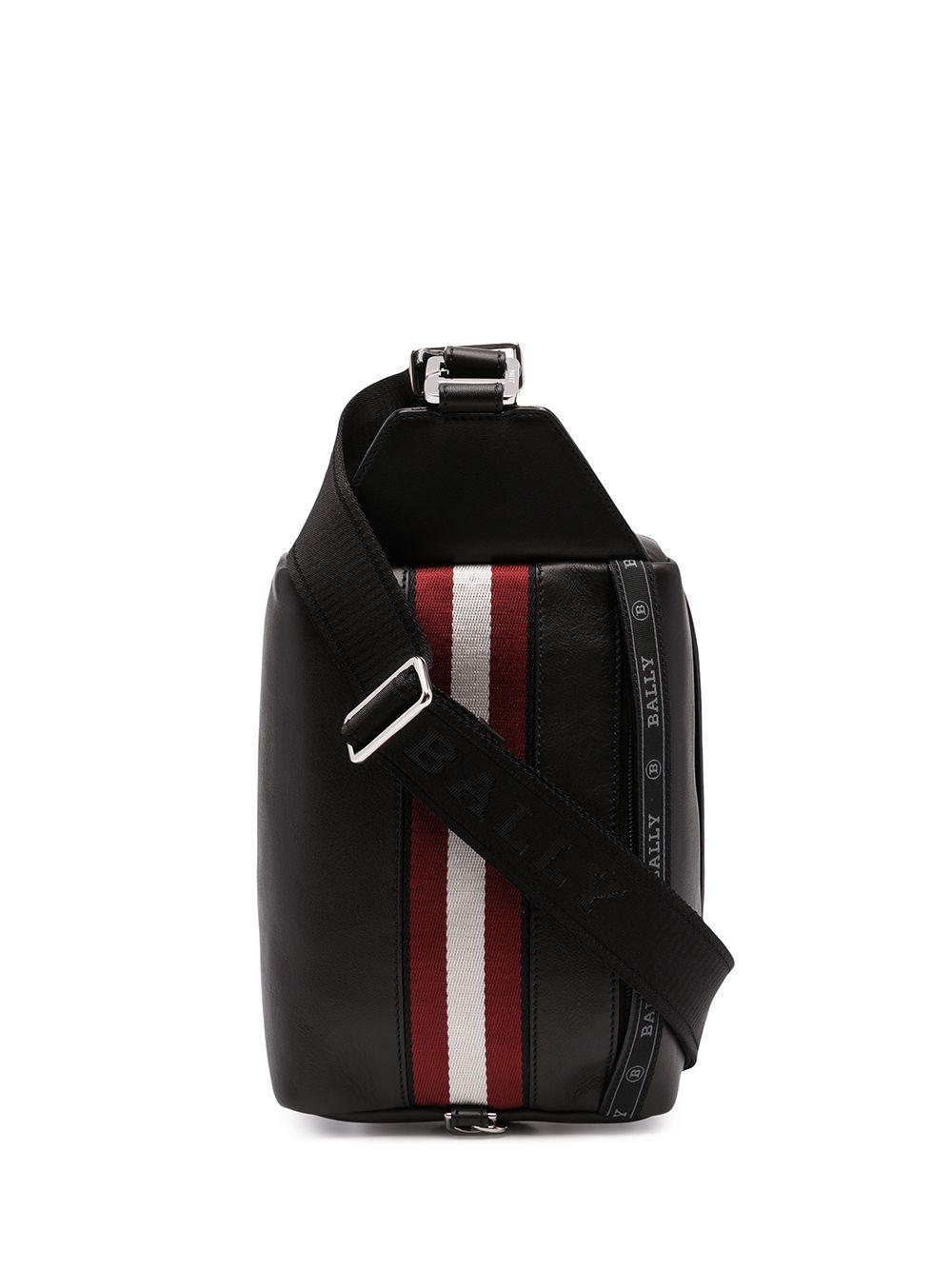 Bally Huy Leather Sling Belt Bag in Black for Men | Lyst