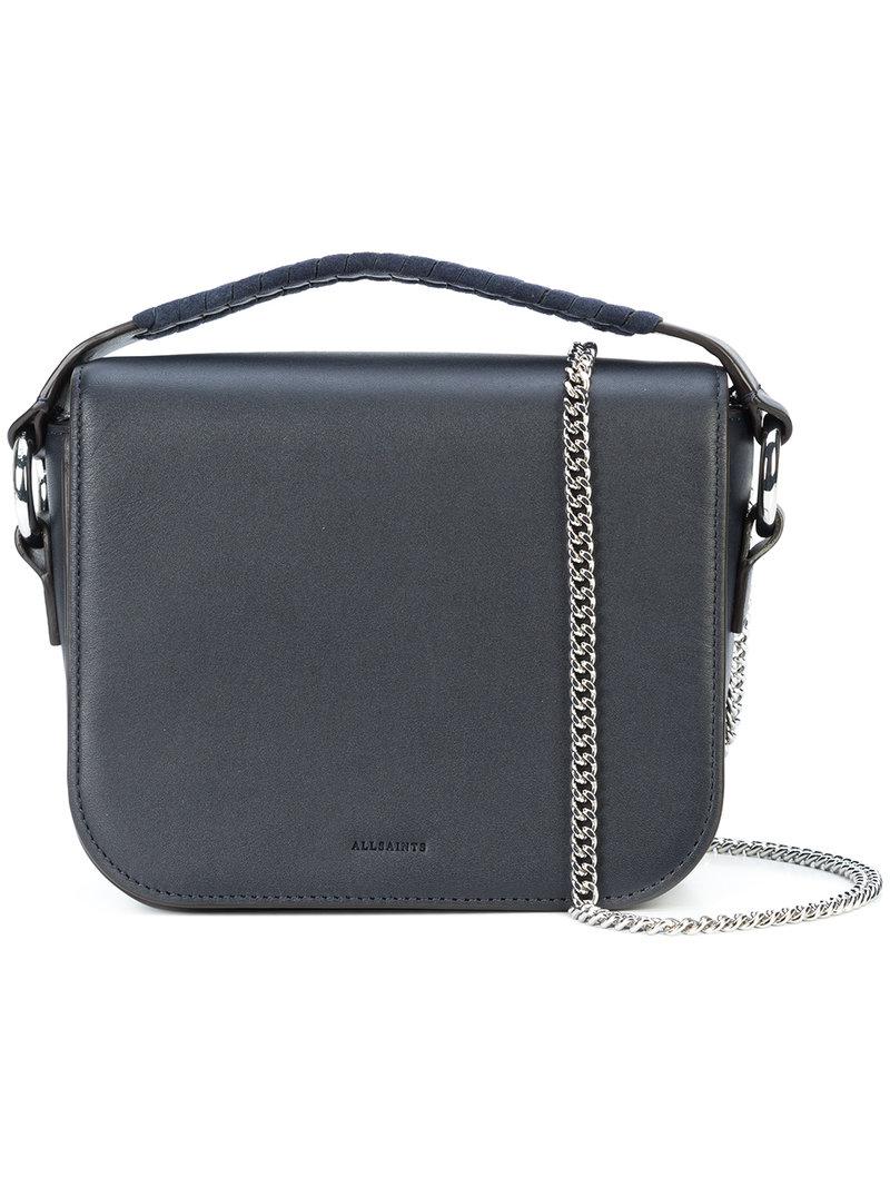 all saints chain bag
