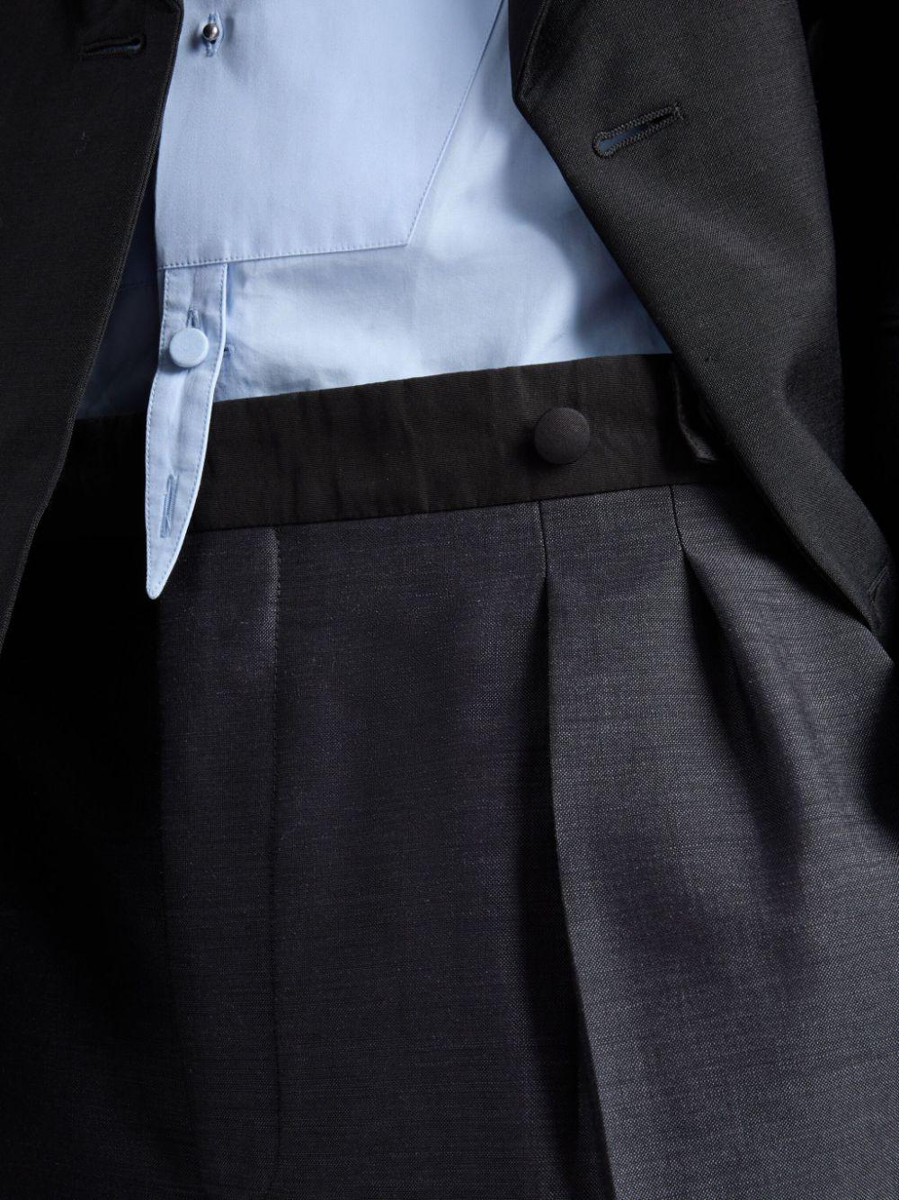 Prada メンズ ブラック ワイドパンツ パンツ・スラックス・チノパン