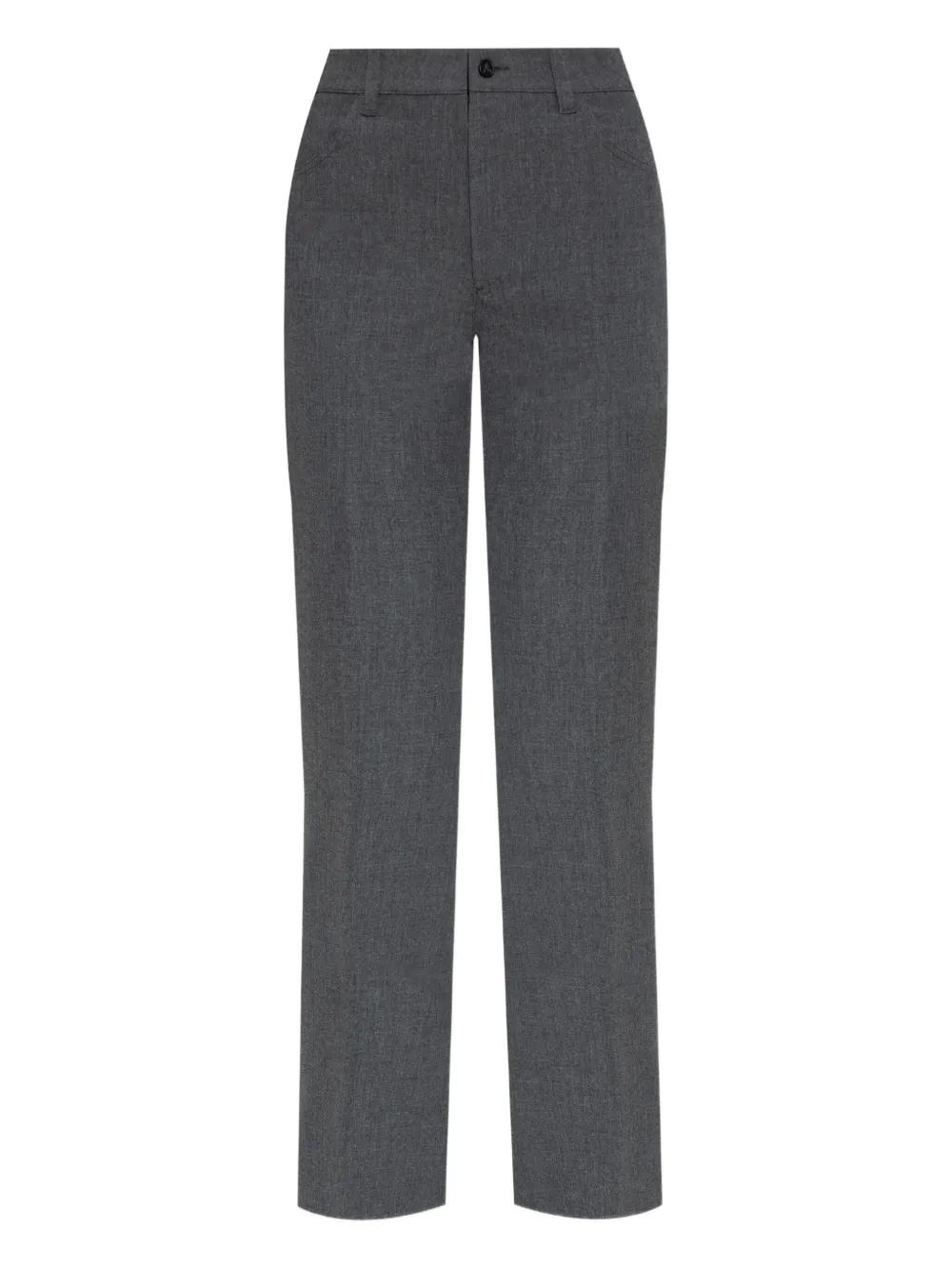 パンツ THE ATTICO Woman Pants Grey 247WCP34JF03 183 Penny'' melange grey long pants for Women | THE ATTICO®