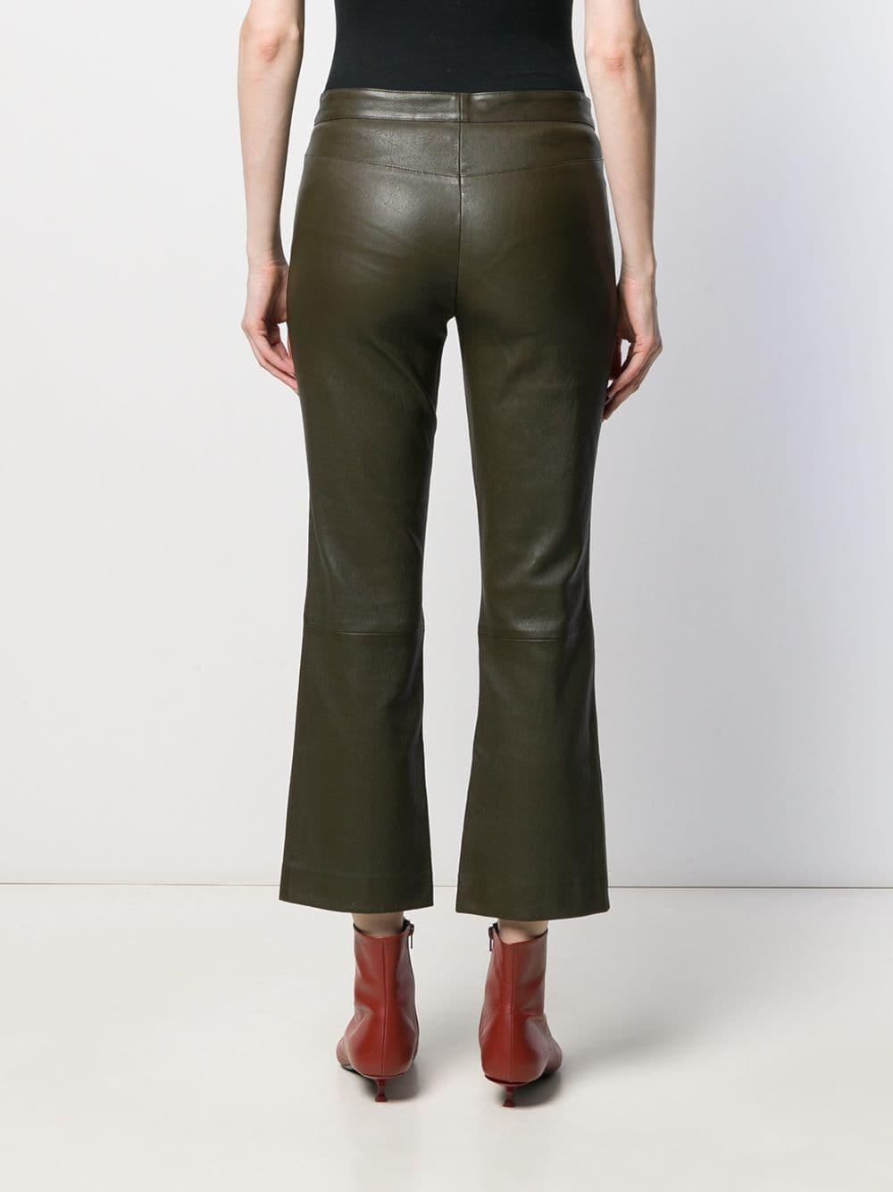 theory green pants