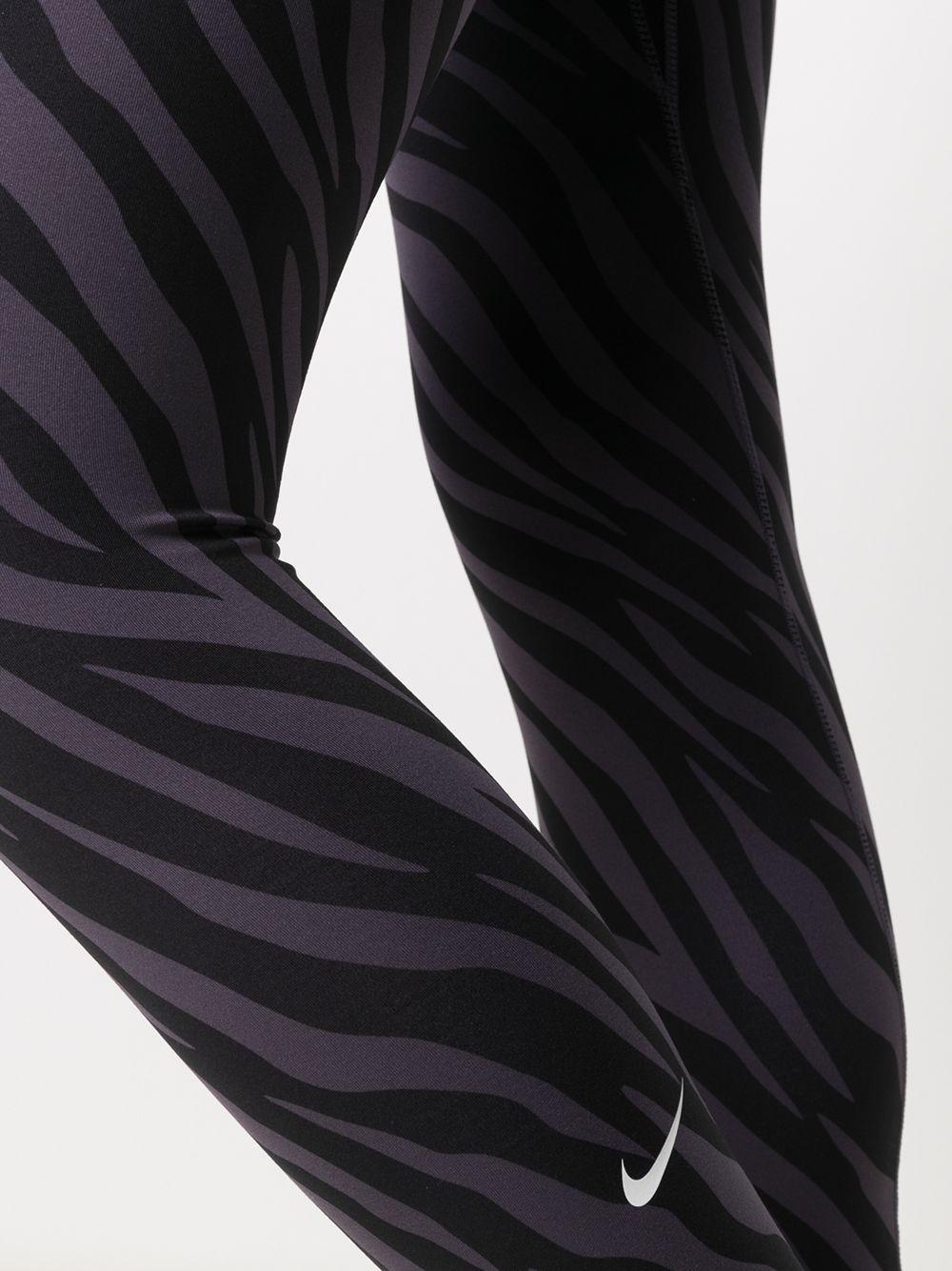 Nike Zebra Print Performance leggings in Purple | Lyst Australia