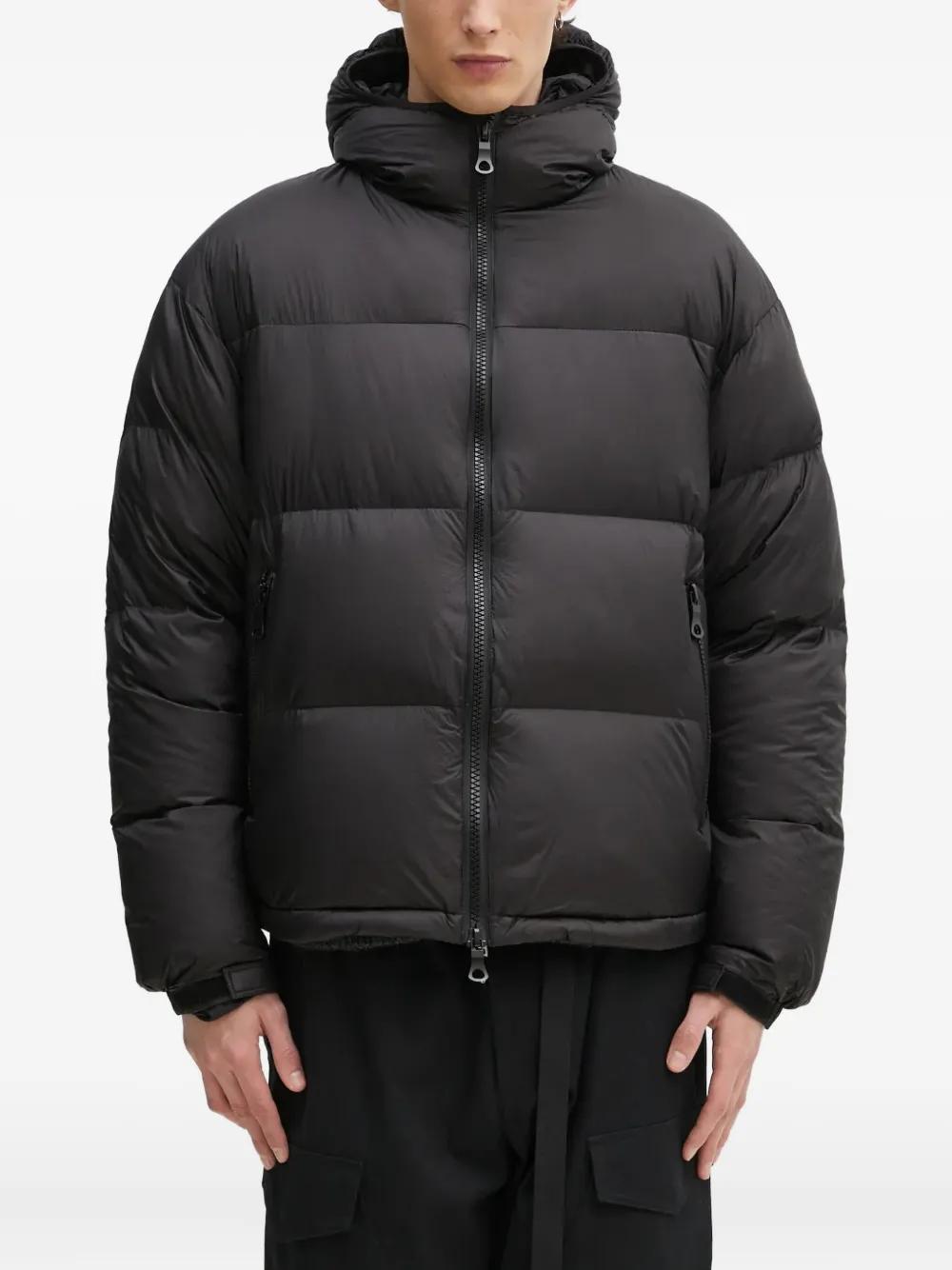 プ*ラ様 MKI MIYUKI ZOKU ダークグリーン ダウンジャケット Mki Miyuki Zoku Translucent Bubble Quilted Ripstop Nylon