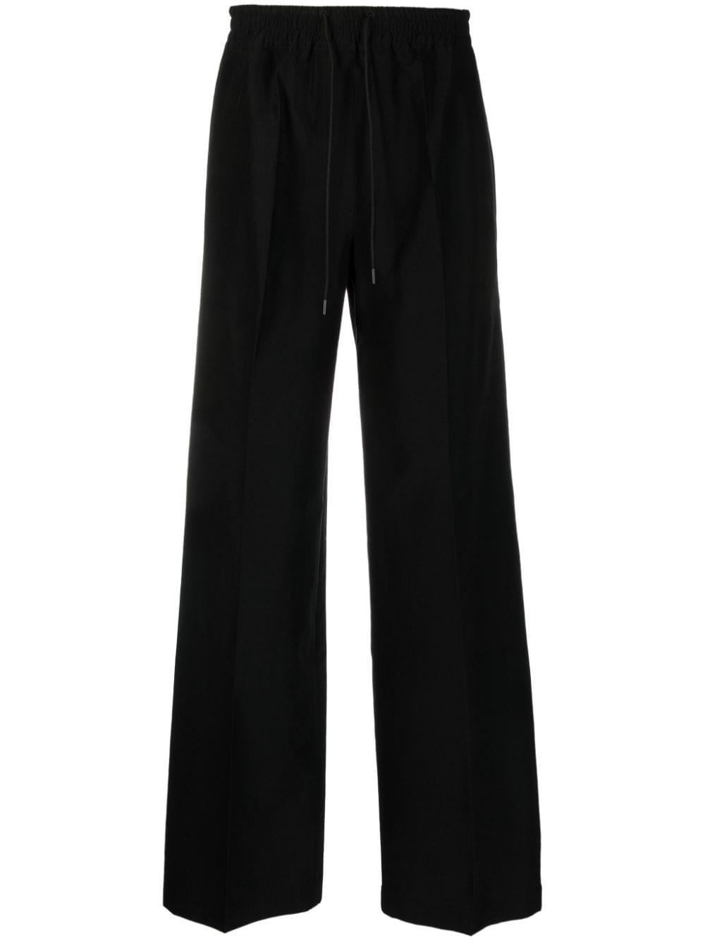 Christian Wijnants Picai Wide-leg Trousers in Black | Lyst