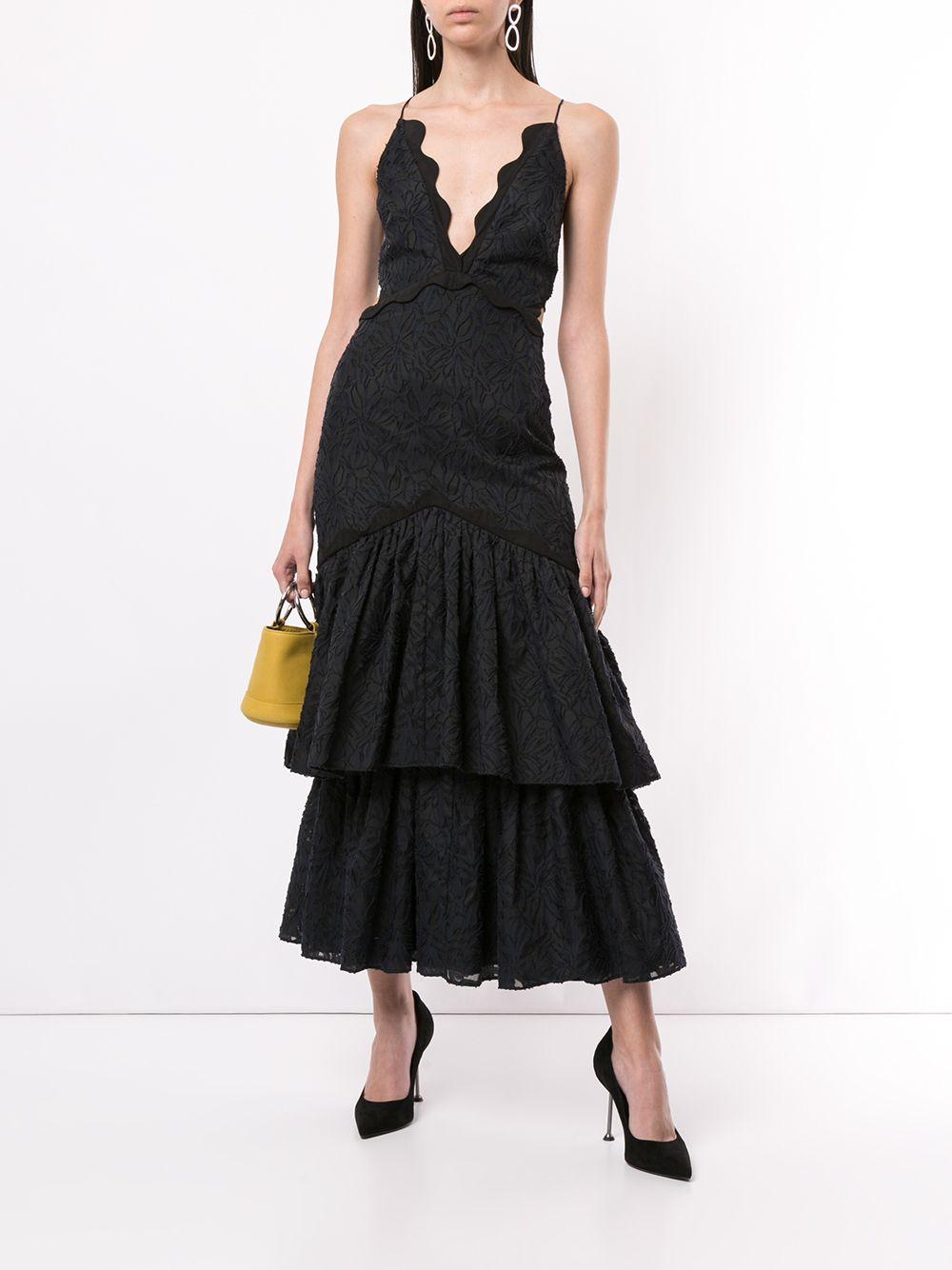 acler black dress