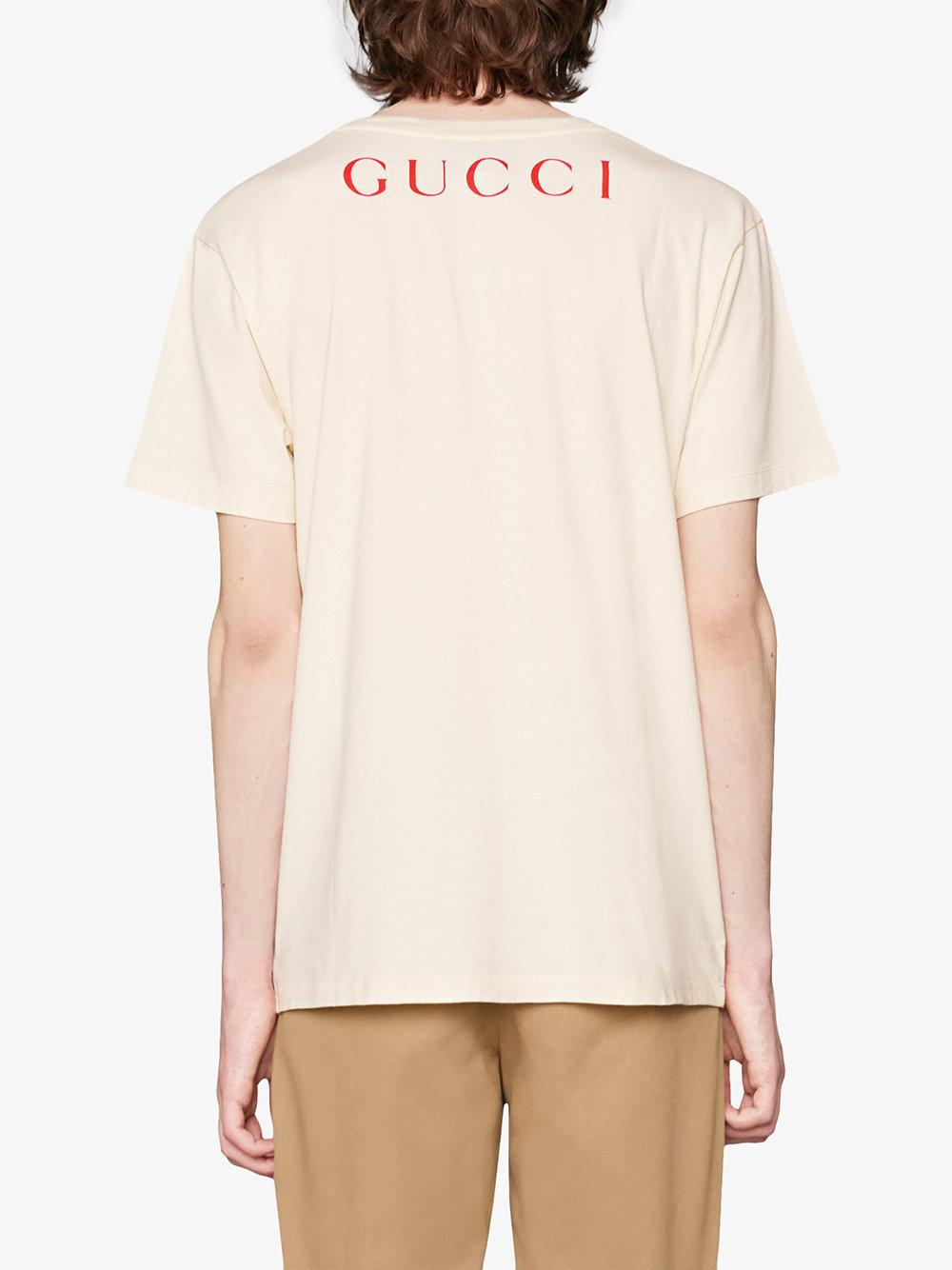 gucci shark t shirt