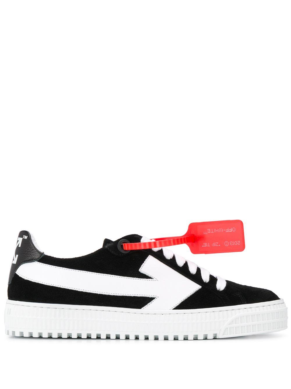 Off-White c/o Virgil Abloh Arrow Runner Trainer 'White Grey' Chunky  Sneakers - Neutrals Sneakers, Shoes - WOWVA54958