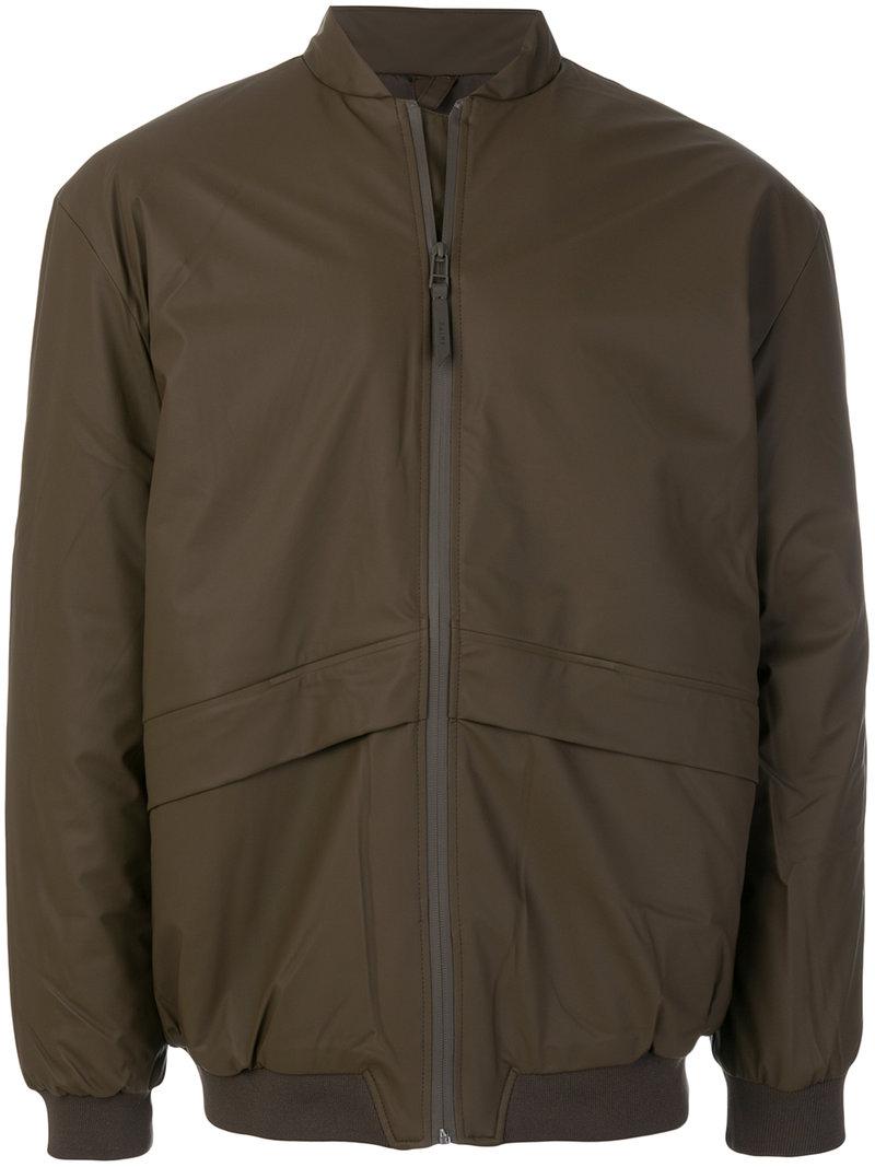 Rains Synthetic B15 Bomber Jacket in Brown for Men - Lyst